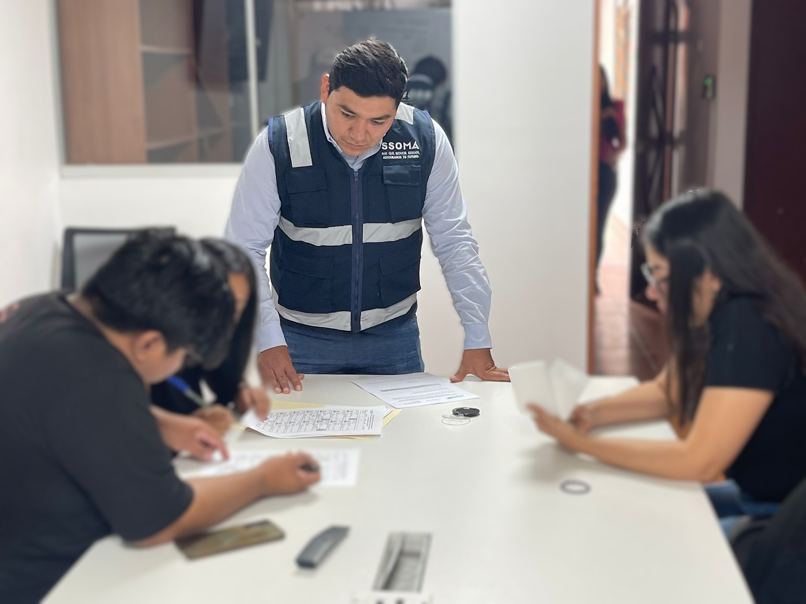 Trabajadores de seguridad y salud